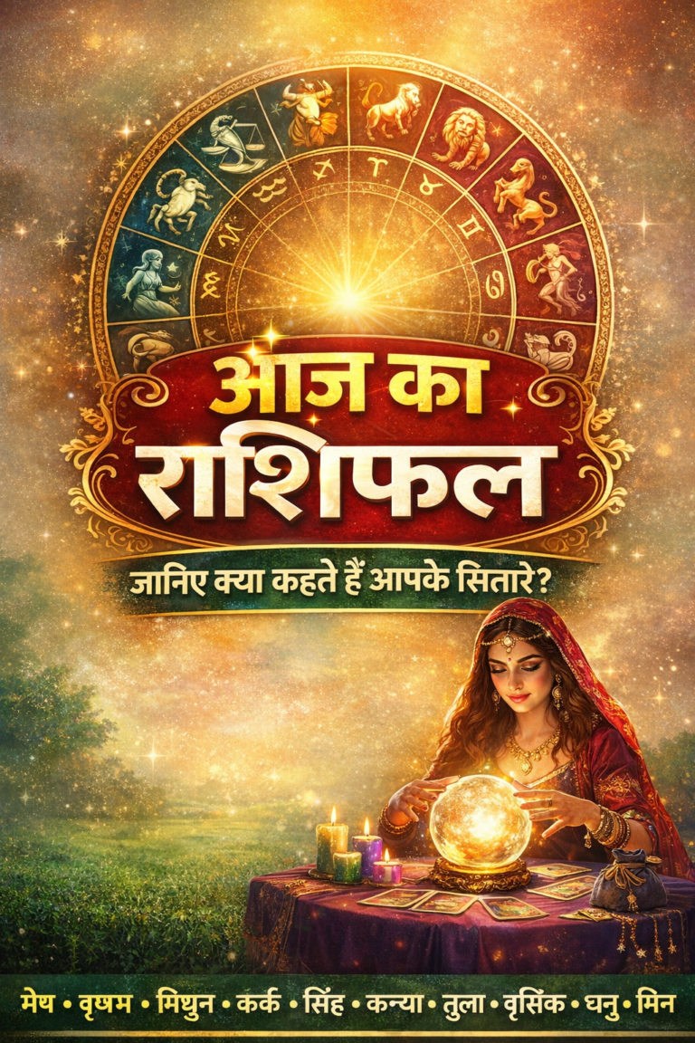 🌟 आज का राशिफल 🌟