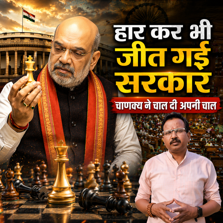 हार कर भी जीत गई सरकार — चाणक्य ने चाल दी अपनी चाल