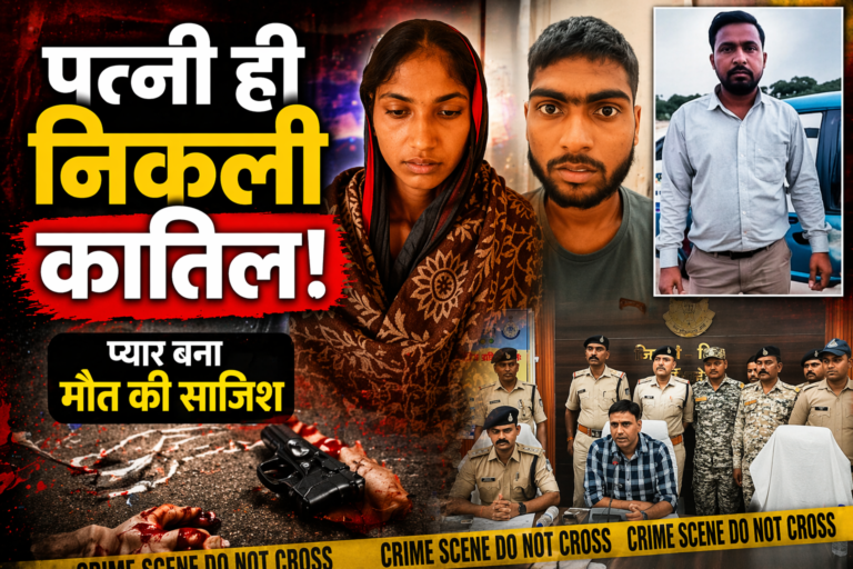 प्यार, साजिश और खून 🟥 पत्नी ने रची अपने ही पति की हत्या की खौफनाक कहानी