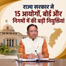 Breaking News 🟥 राज्य सरकार ने विभिन्न आयोगों, बोर्ड और निगमों में की नई नियुक्तियां